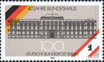 Produktbild von Briefmarken Berlin (West) 1990 Mi 867 (kompl.Ausgabe) postfrisch Bundeshaus Berlin