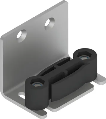 Produktbild von HELM 316 S Bodenführung spielfrei mit Winkel 45 mm