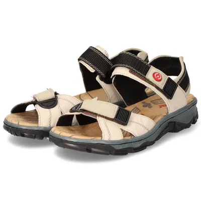 Produktbild von Rieker Damen 68851 Sandalen, Crema Champignon, 41 EU