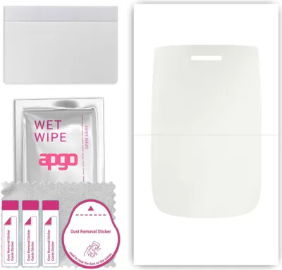 Produktbild von apgo Hydrogel Schutzfolie, Matt, kompatibel mit Nokia 8210 4G, flexibele Displayschutzfolie, Folie mit Positionierhilfe, Anti-Fingerprint, kratzfest, einfache Montage