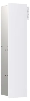 Produktbild von emco asis pure WC-Modul, Unterputzmontage, Türanschlag links, durchgehende Glasfront, 730x170mm, mit Reserverollenfach, 975528410