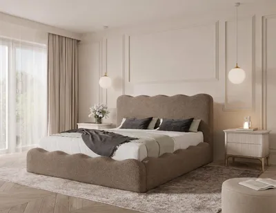 Produktbild von Emlar Polsterbett Bora 120x200 cm - Bett mit Bettkasten & Lattenrost - Bouclé-Stoff - Doppelbett mit Stauraum Braun (Quelle 25)