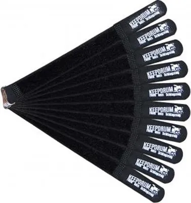 Image de keepdrum serre-câbles avec velcro 20cm