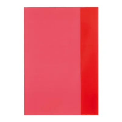 Produktbild von Herlitz Heftschoner DIN A5 PP transparent rot