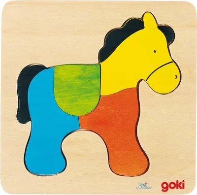 Obrázok produktu pre Goki 57822, 4 kusov, Zvieratá, 2 rok / roky