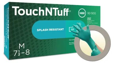 Image de Gants jetables en nitrile Ansell TouchNTuff 92-500