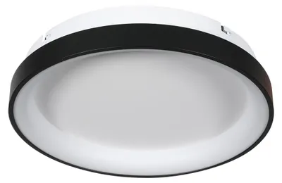 Zdjęcie produktu dla Mexlite - plafon - Circolare - czarny - tworzywo sztuczne metal - Ø 38cm - LED - 4207ZW