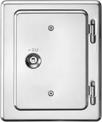 Produktbild von UPMANN Kamintür K10/4 V2A 12x18 DRUCK - 10108
