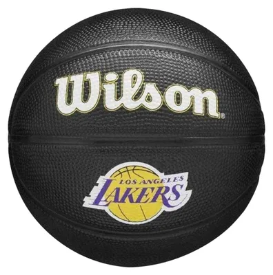 Produktbild von Wilson - "Team Tribute" Minibasketball für Kinder, LA Lakers PP9630 (3) (Schwarz)