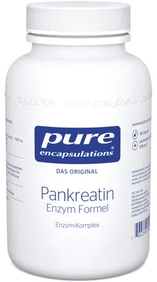 Produktbild von Pure encapsulations Pankreatin Enzym Formel Kapseln, 180 St. Kapseln