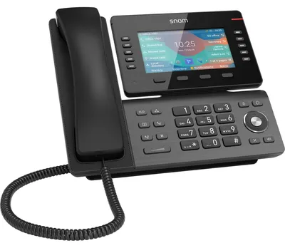 Image de Snom D865, téléphone IP, gris, Linux, 50 000 entrées, écran TFT, 12,7 cm (5")