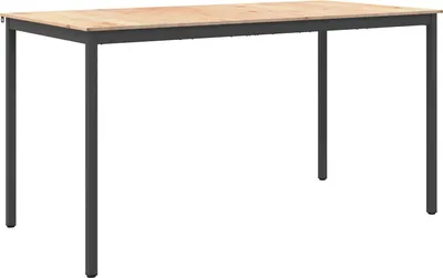 Obrázek produktu pro Barový stůl Přírodní 200 x 100 x 105 cm Masivní borové dřevo