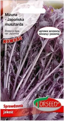 Produktbild von Mizuna rot 2g Samen - Torseed
