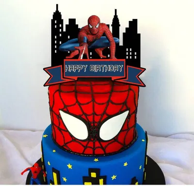Obrázek produktu pro Zápich do dortu Spiderman - Cakesicq
