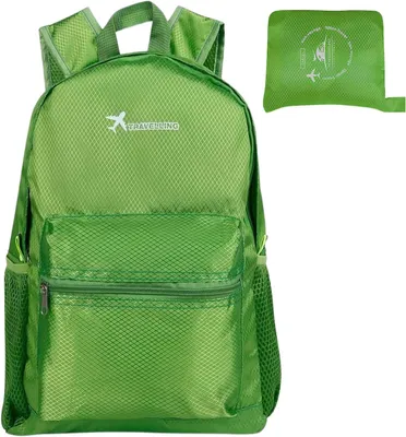 Productafbeelding van Opvouwbare rugzak, ultralicht, 40x28x14 cm, waterdicht, geschikt voor outdooractiviteiten
