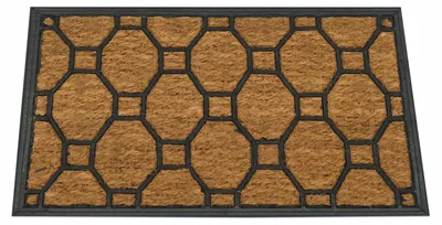 Produktbild von Eureka Home Kokos-Fußmatte für die Tür 40x60 cm rutschfest