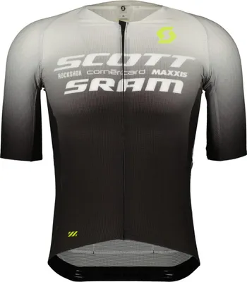 Produktbild von SCOTT Kurzarm Fahrradtrikot - SRAM AERO - Schwarz/Weiß S