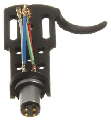Produktbild von Analogis Headshell HS-15, Verkabelung vergoldet, Gewicht 8g