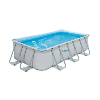 Produktbild von Summer Waves Zwembad Elite Rectangular Frame 400 X 200 X 100 cm + filterpomp