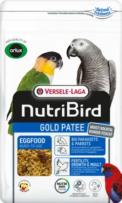 Zdjęcie produktu dla Versele Laga NutriBird Gold Patee Big Parakeets & Parrots 1kg - Pokarm jajeczny dla średnich i dużych papug