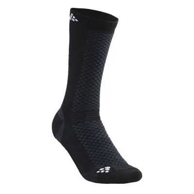 Produktbild von Warme mid Sportsocken – Schwarz Weiß – 34-36