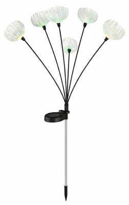 Produktbild von LED Solarleuchte, Edelstahl, RGB Farbwechsler, H 70 cm