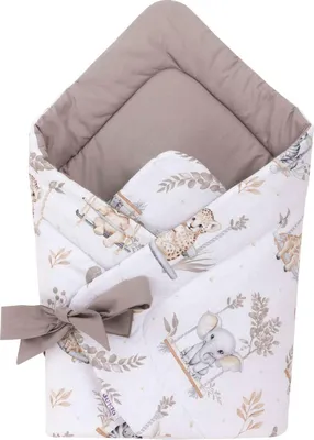 Produktbild von Babyhörnchen Happy Jungle 80x80cm aus Baumwolle für Babys ohne harte Elemente
