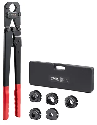 Produktbild von VEVOR Crimpzange, PEX- & Aluminium-Kunststoff-Rohre mit TH12-, TH16-, TH20-, TH2