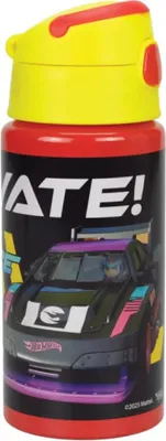 Produktbild von Hot Wheels Race Aluminiumflasche mit Haken 500 ml