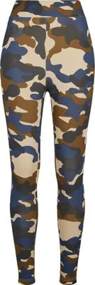 Produktbild von Urban Classics Ladies - High Waist Tech Leggings oliv - M