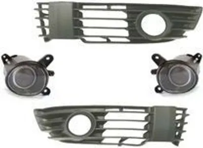 Produktbild von Nebelscheinwerfer NSW SET Blenden Lüftungssgitter Gitter passend für Passat 3BG