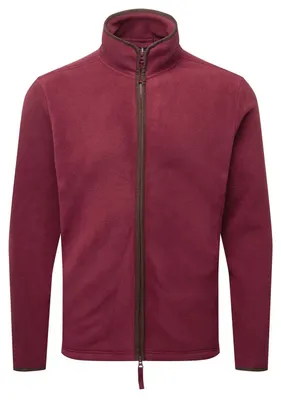 Productafbeelding van Premier - "Artisan" fleecejas voor heren, model LT2706 (XL), kleur: bordeauxrood