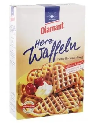Produktbild von Diamant Herz Waffeln 500g (1er Pack)