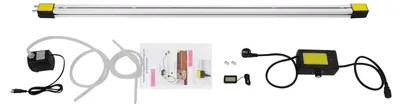 Productafbeelding van Kunststofbuigmachine, 1500W vermogen, verwarmingstemperatuur 0-400°C, zwart/zilver, 125 cm, EU-stekker