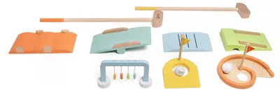 Produktbild von Classic World Holz-Golfset - Spielzeug Golfspiel für Kinder 11-teilig