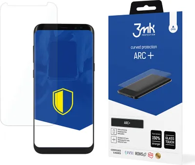 Zdjęcie produktu dla Folia 3MK ARC+ Fullscreen do Samsung Galaxy S8 Plus
