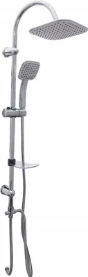 Imagen del producto de Juego de ducha Hydroland BASIC con ducha de lluvia de 200 mm