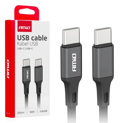 Obrázek produktu pro Nabíjecí kabel USB-C - USB-C 60W 100cm FullLINK TRANSMISSION DANCEC