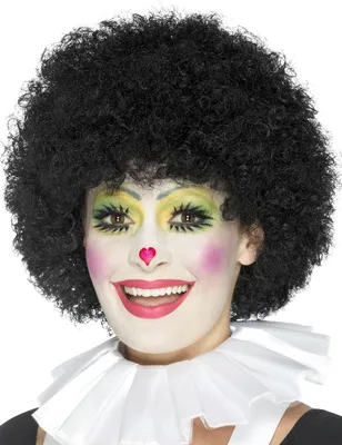 Produktbild von Clown-Halskrause weiß für Erwachsene