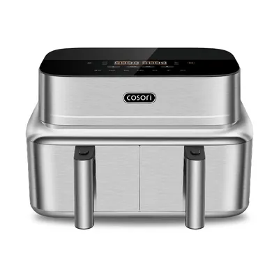 Image de Friteuse à air COSORI ICONIC™, double compartiment de 8,6 litres, avec revêtement en céramique, 2700W