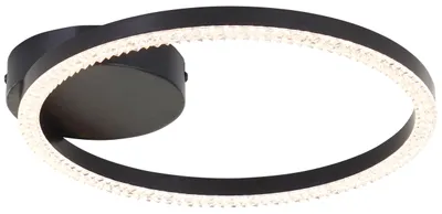 Produktbild von Brilliant Aurelia LED Deckenleuchte 30x31cm 14W Warmweiß Schwarz G80765A26