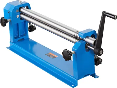 Image de SucceBuy Cintreuse 890x230x305 mm, Cintreuse avec largeur de travail de 610 mm, Plieuse de tôles avec 2 rouleaux amovibles pour tôles d'acier, de cuivre et d'aluminium