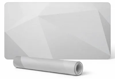 Produktbild von Rutschfeste Schreibtischunterlage mit geometrischem 3D-Muster, 120 x 60 cm