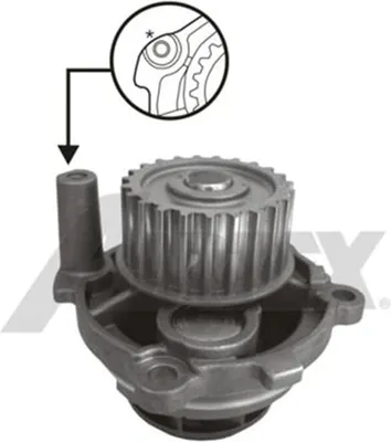 Produktbild von AIRTEX Wasserpumpe für Audi Seat Skoda VW