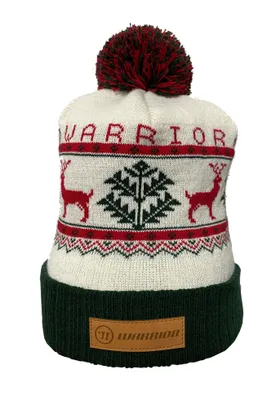 Produktbild von Beanie Warrior XMAS 21 grün/rot/weiss