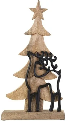 Produktbild von Baum mit Hirsch - ca. 19 x 5 x 37 cm