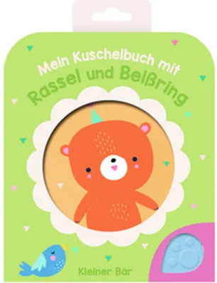 Obrázok produktu pre Mein Kuschelbuch mir Rassel und Beißring - Kleiner Bär
