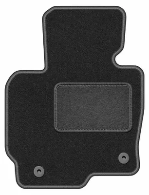 Immagine prodotto di Tappetino guidatore in moquette per Mazda CX-5 I 2012-2017 (SUV) – 1 pezzo, grigio grafite, su misura – Wielganizator LUX