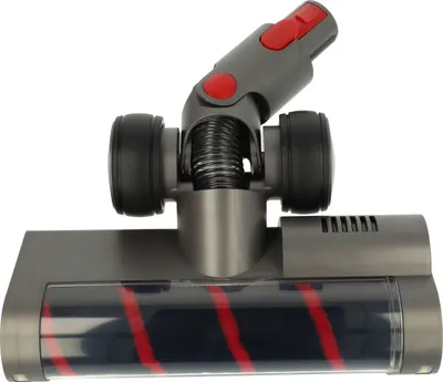Produktbild von vhbw Turbodüse Bodendüse Softbürste für Teppiche kompatibel mit Dyson V7, V8 Advanced, V8, V8 Absolute Staubsauger, 25 cm breit, mit Softwalze