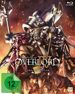 Produktbild von PLAION Overlord: Staffel 4 - Limited Complete Edition (3 Blu-rays), Zeichentrickfilm/Cartoon, Blu-ray, Deutsch, Japanisch, 309 min, Overlord IV, Deutsch